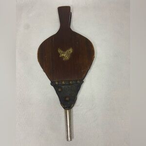 Vintage Antique Bellows Fireplace Piece Working 19"